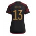 Duitsland Thomas Muller #13 Voetbalkleding Uitshirt Dames WK 2022 Korte Mouwen